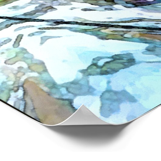 Poster Meloday en cascade (Coin)