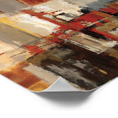 Poster Mélodie de Guitare et Sax (Coin)