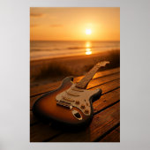 Poster Mélodie du coucher de soleil (Devant)