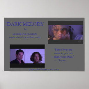 Poster Mélodie foncée