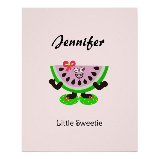 Poster Melon (Devant)