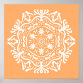 Poster Melon Mandala (Devant)