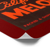 Poster Melons de Californie du Levon (Coin)