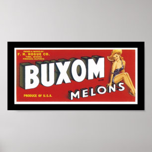 Poster Melons frais
