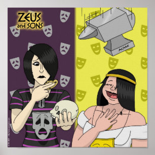 Poster Melpomene and Thalia