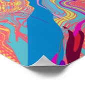 POSTER MELTED BEZIER GLITCH VERTICAL 02 (Coin)