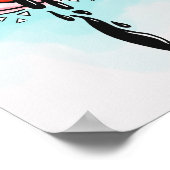 Poster Melting Oeil Psychédélique Pastel Goth Art (Coin)