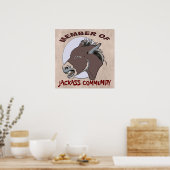 POSTER MEMBER OF JACKASS COMMMUNITY (Cuisine)