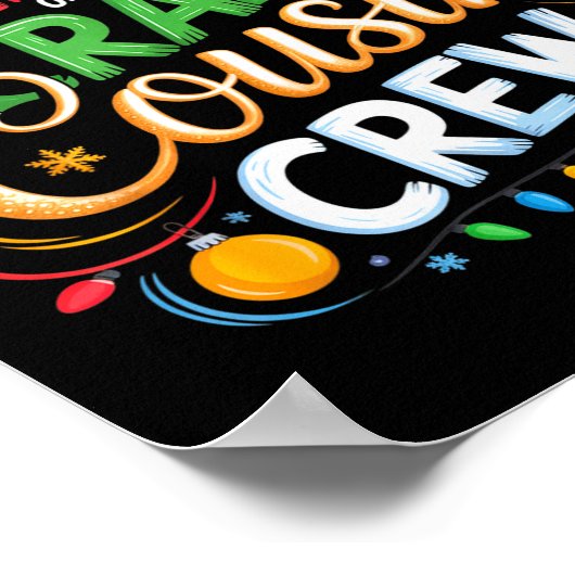 Poster Member Of The Crazy Cousin Crew Christmas Squad Bi (Coin)