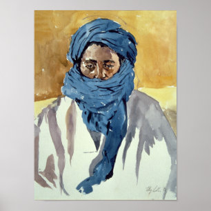 Poster Membre de la tribu Timbuctoo 1991 de Tuareg