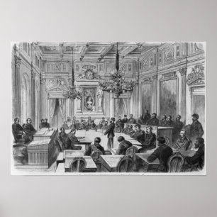 Poster Membres de la commune en session