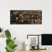 Poster Membres de la Fraternité de St. Barbara (Bureau à domicile)