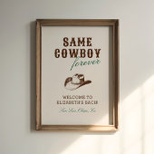 Poster Même Cowboy Forever Bachelorette Week-end