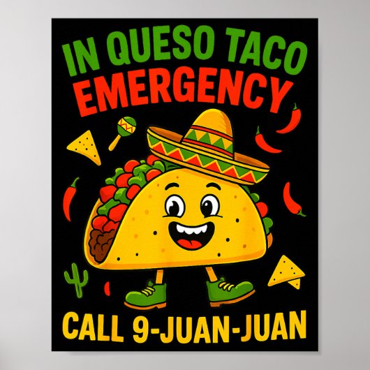 Poster Mème de dicton drôle cinco de mayo fiesta mexicain (Devant)