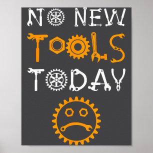 Poster Mème de l'artisan et de l'amoureux des outils Pas