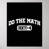 Poster Mème de maths, Mème de maths 67, Professeur de six (Devant)