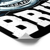 Poster Mème de requin Bruh (Coin)