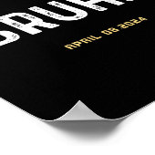 Poster Mème Drôle Cadeaux Dit Total Éclipse Solaire 04.08 (Coin)