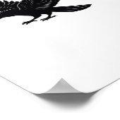 Poster Mème drôle tendance F-Caw-F (Coin)