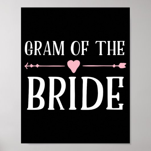 Poster Mémé grand-mère de la mariée  (Devant)