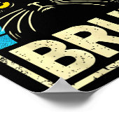 Poster Mème Graphique Drôle Cat Bruh Pour Garçons Filles (Coin)