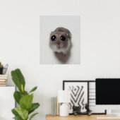 Poster mème, hamster, mème de hamster, hamster triste, dr (Bureau à domicile)
