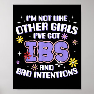 Poster Mème IBS drôle inapproprié humour adulte embarrass