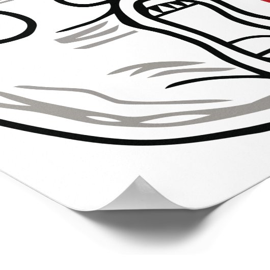 Poster Mème LOL (Coin)