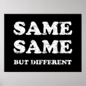 POSTER MÊME MAIS DIFFÉRENT (Devant)
