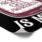 Poster mème mignon National Sickle Support de la Cellule  (Coin)