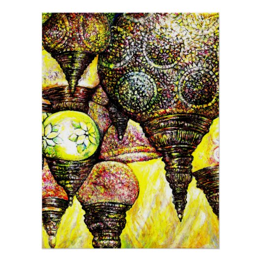 Poster Même plus grande idée de couleur (Devant)