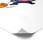 Poster Mème politique drôle sans design de chat (Coin)