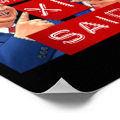 Poster Mème Trump amusant (Coin)