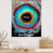 Poster Même une petite étoile brille dans l'obscurité (Cuisine)