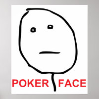 Mème visage de la rage du visage de poker