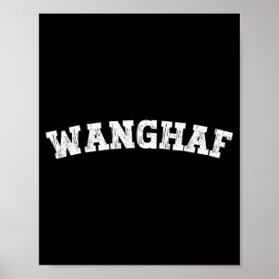 Poster Mème Wanghaf drôle 