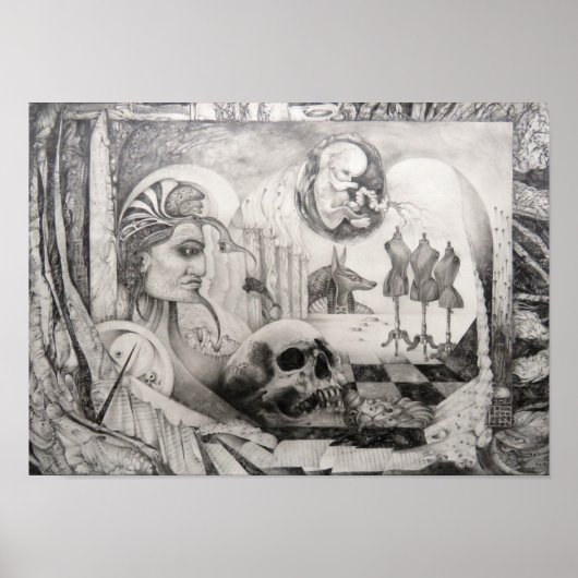 POSTER MEMENTO MORI (Devant)