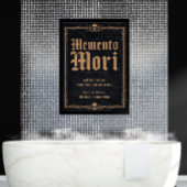 Poster Memento Mori Chateaucore