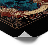 Poster Méménto Mori Crâne 7 (Coin)