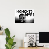 Poster Memento Mori Design (Bureau à domicile)
