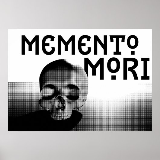 Poster Memento Mori Design (Devant)