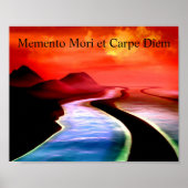 Poster Memento Mori et Carpe Diem Scifi (Devant)