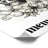 Poster Memento Mori - Imprimer (Coin)