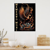 Poster Memento Mori - Phoenix de la renaissance (Cuisine)