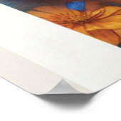 Poster Mémerisation de la femme dans le maquillage crâne (Coin)