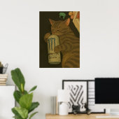 Poster Mèmes de chat de nappe  (Bureau à domicile)