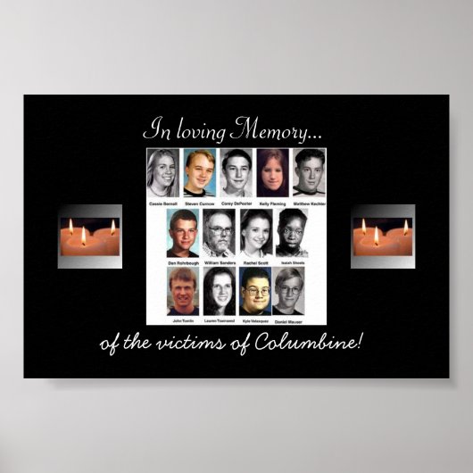 Poster Mémoire Columbine (Devant)