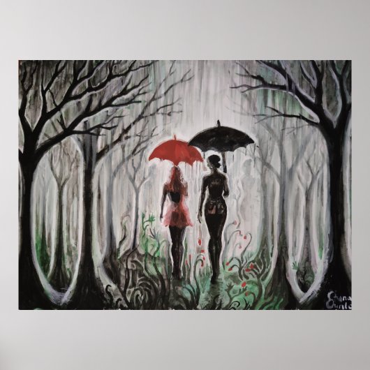 Poster Mémoire de la pluie (Devant)