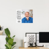 Poster Mémoire de marbre moderne Cadeau de souvenir de ph (Bureau à domicile)