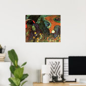 Poster Mémoire du jardin à Etten par Vincent van Gogh (Bureau à domicile)